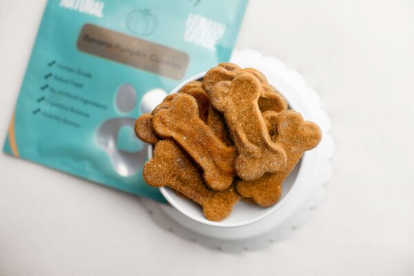 Banana Pumpkin Cookies Bag and Bowl